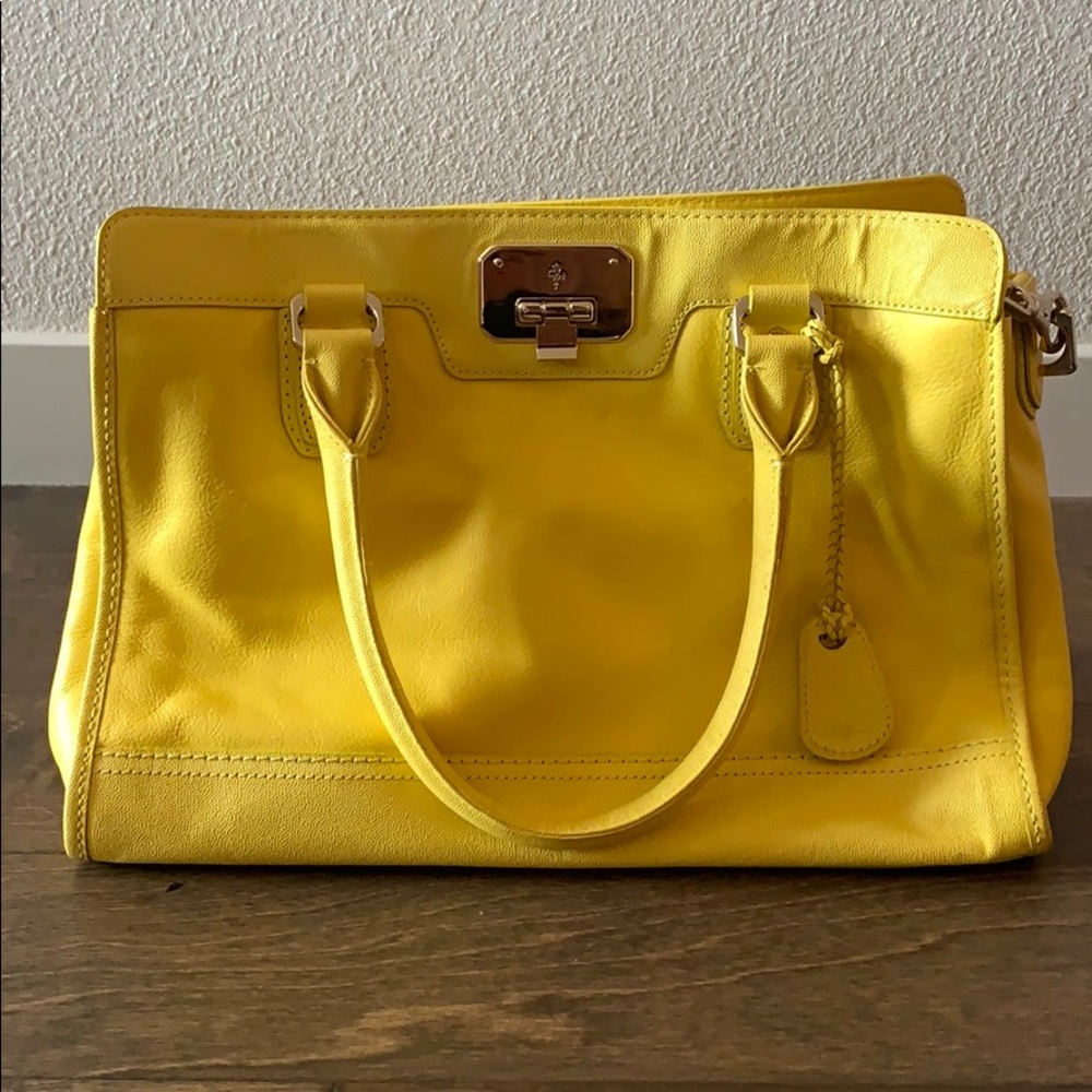 Cole Haag Satchel with crossbody strap